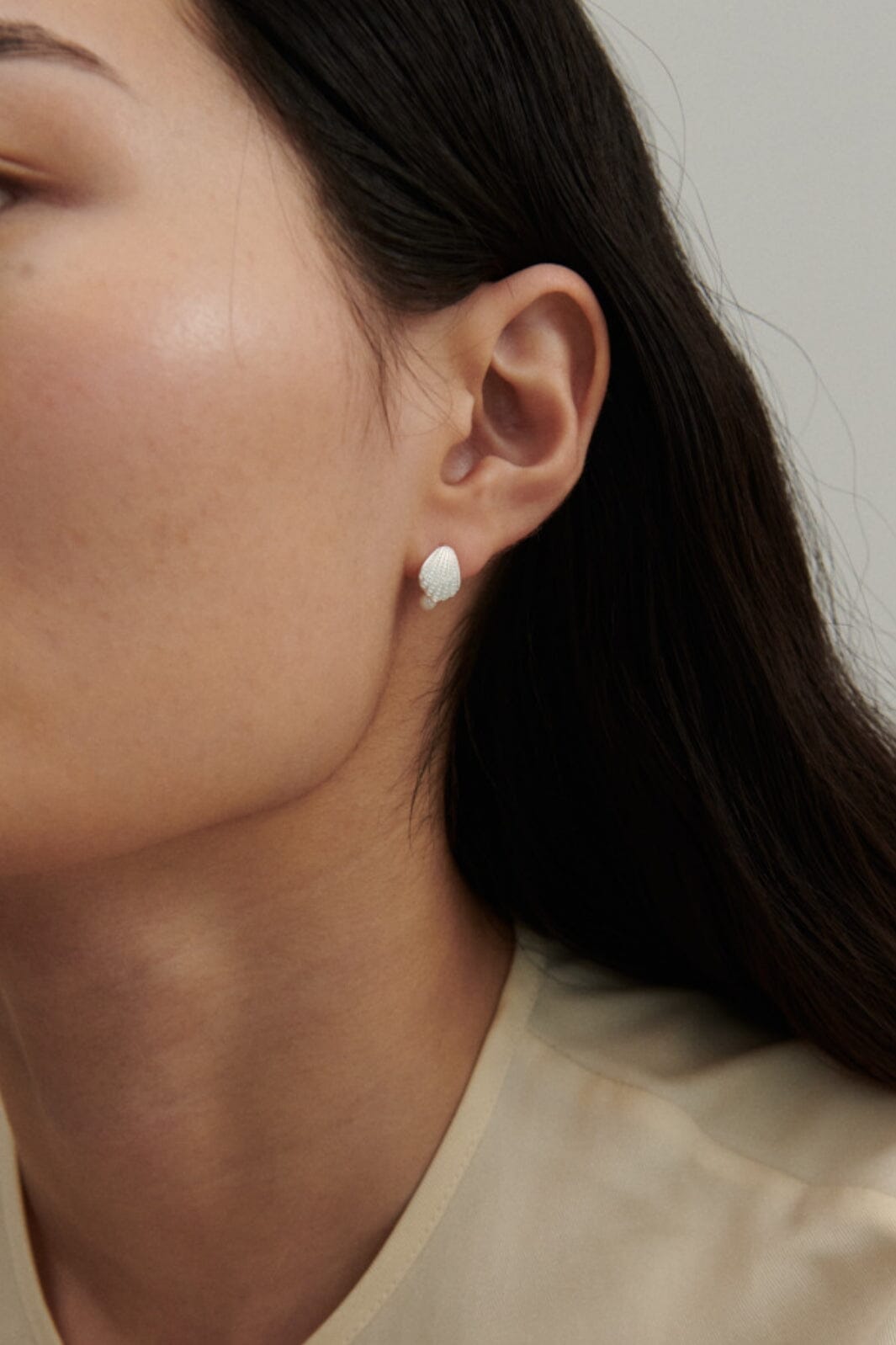 Sorelle Jewellery - Shell Earstick - Sterling Silver Øreringe 