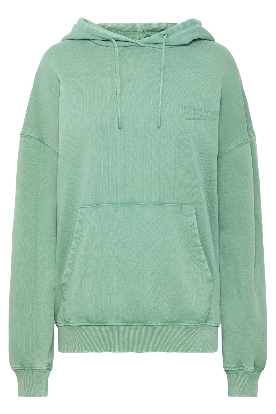 The Jogg Concept - Jcrubi Logo Hoodie - 176153 Fern Green