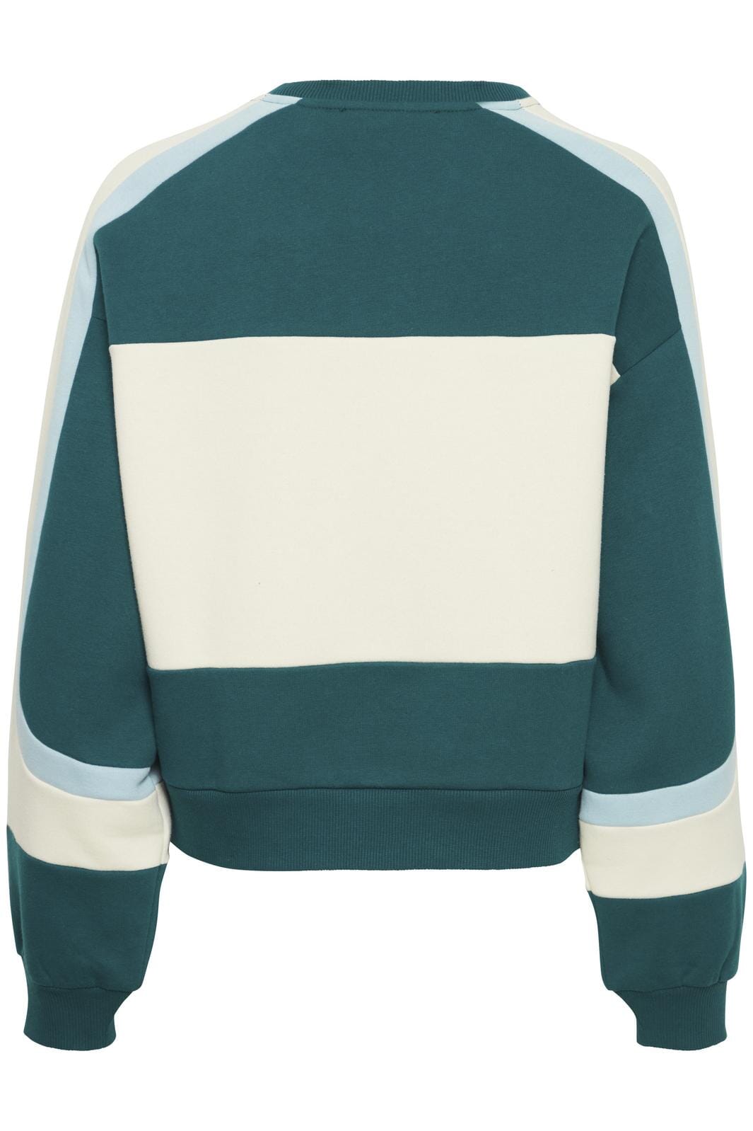 The Jogg Concept - Jcsage Block Sweat - Deep Teal Mix