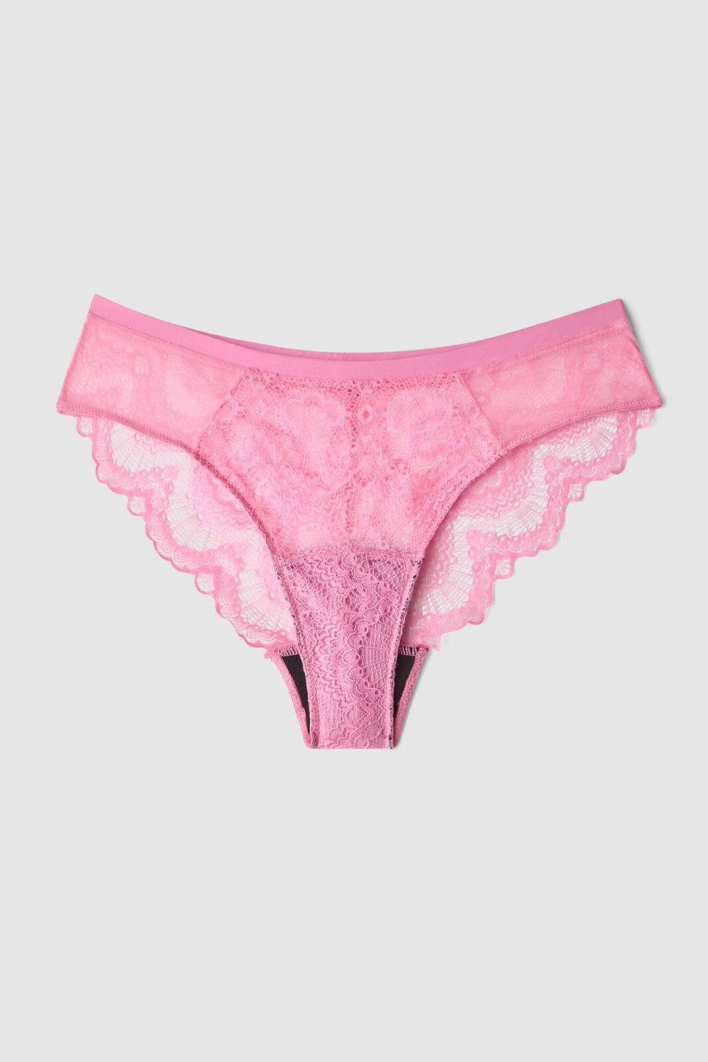 Understatement Underwear - Lace Period Cheeky - Candy Pink Underbukser 