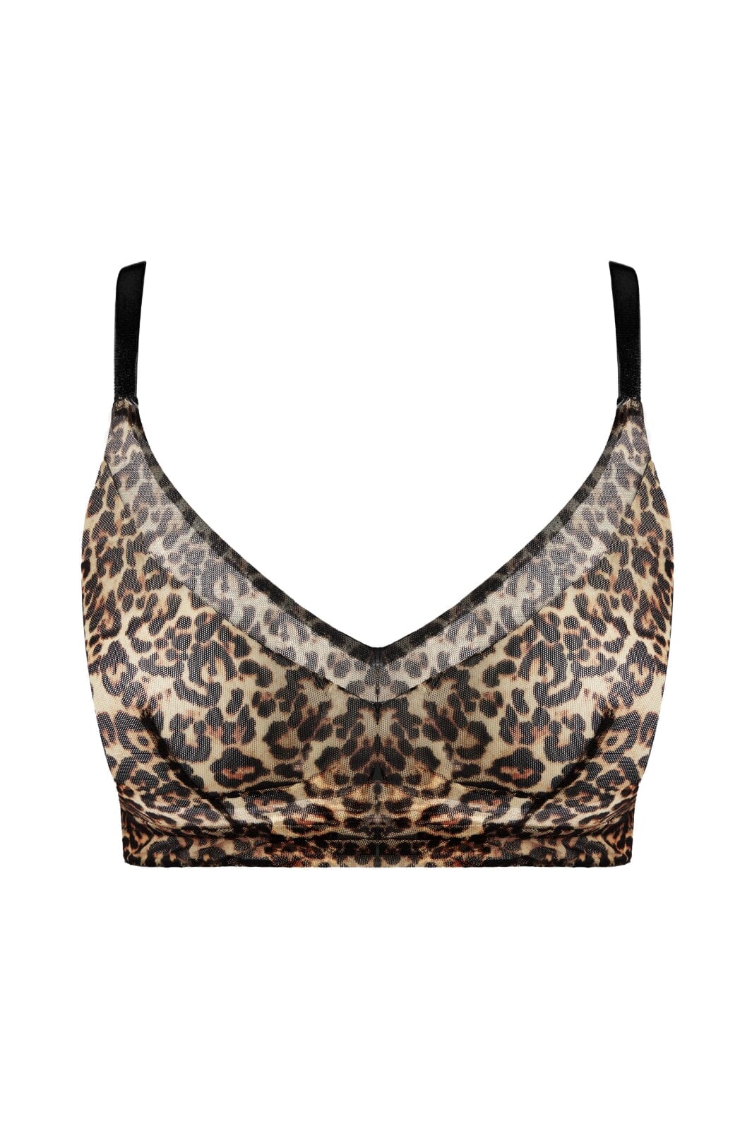 Understatement Underwear - Mesh Support + Bralette - Leopard BH 