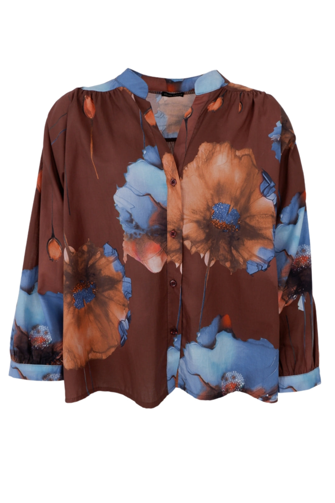 Forudbestilling - Black Colour - Bcceline Blouse 40732 - Coffee Flower