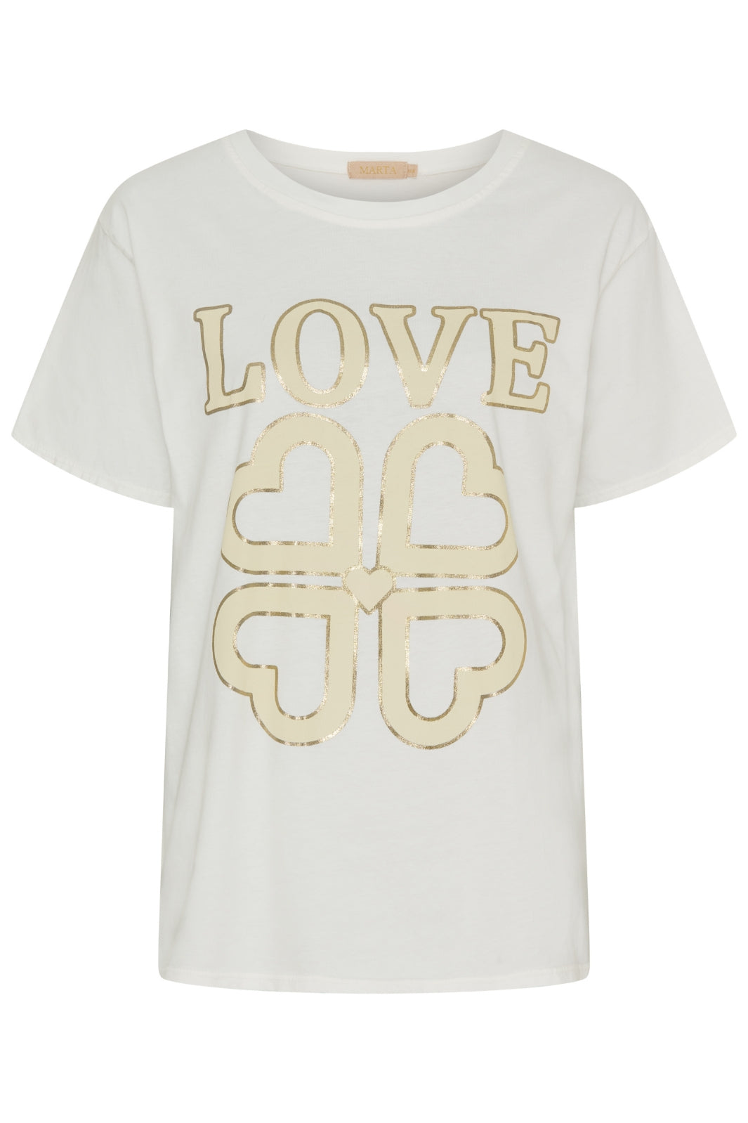 Marta Du Chateau - Mdcinge Tee .0532 Offwhite Love - Offwhite Love