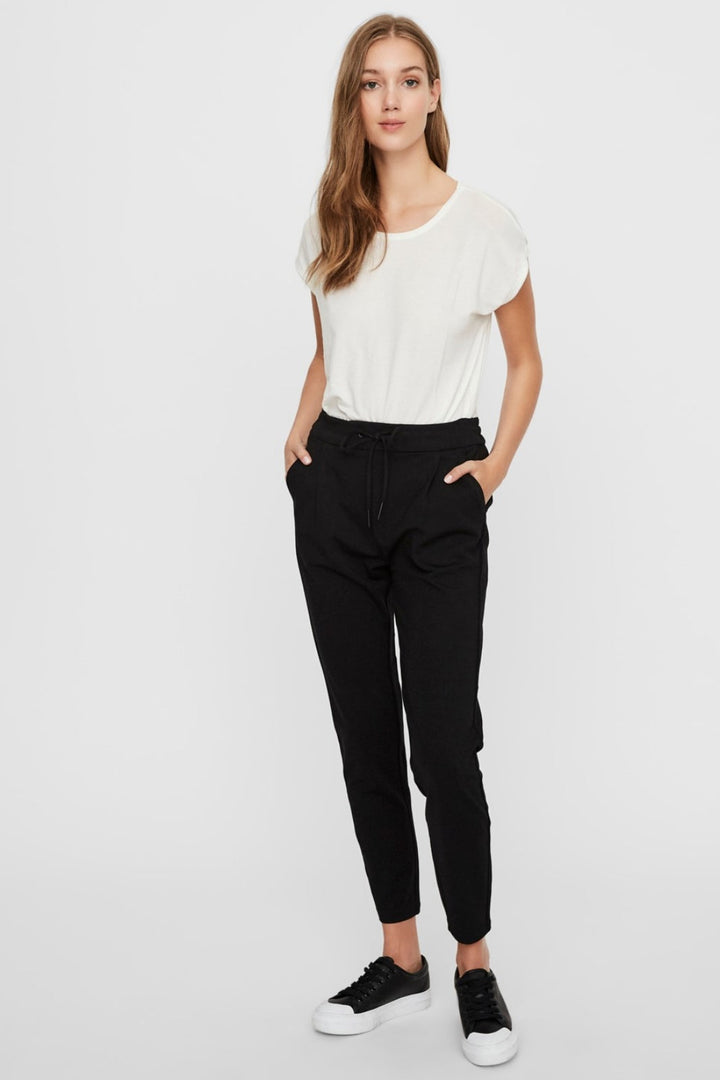 Vero Moda - VmEva Mr Loose String Pant Ga - Black Bukser 