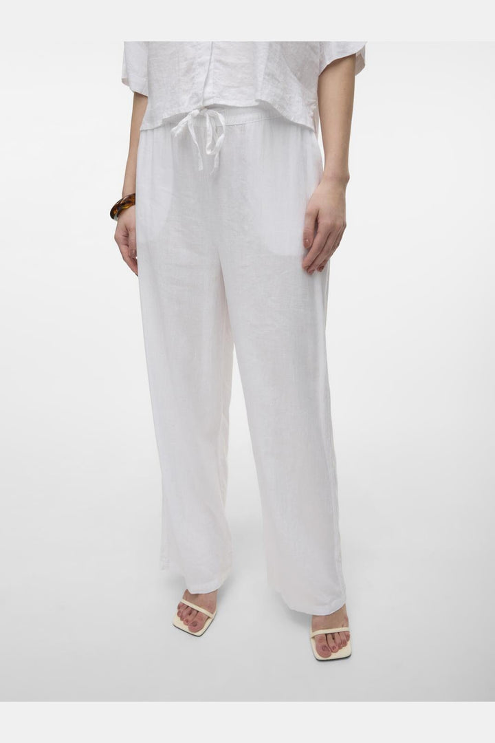 Vero Moda - Vmlinn Pants - 4438881 Snow White