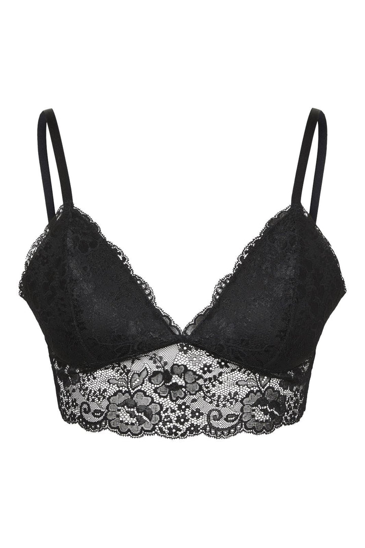 Vero Moda Accessories - Vmlovely Lace Bralette - 4605197 Black