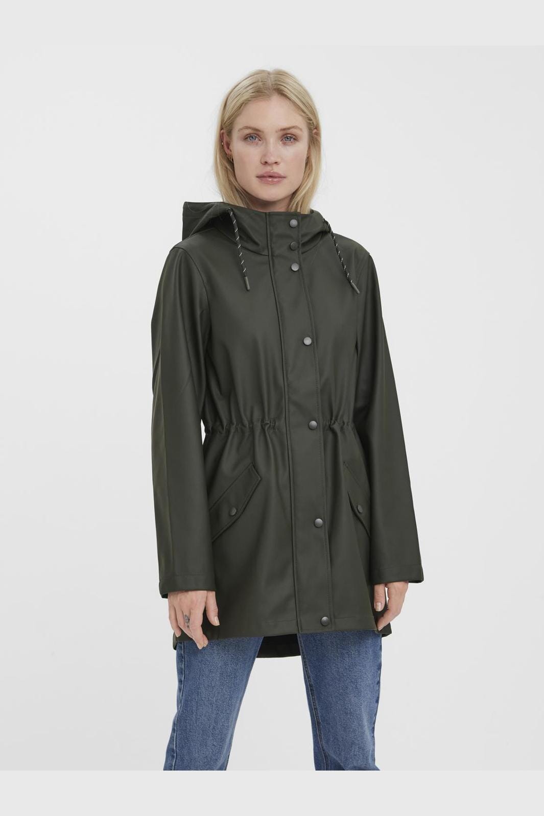 Vero Moda - Vmmalou Coated Jacket - 3903961 Peat