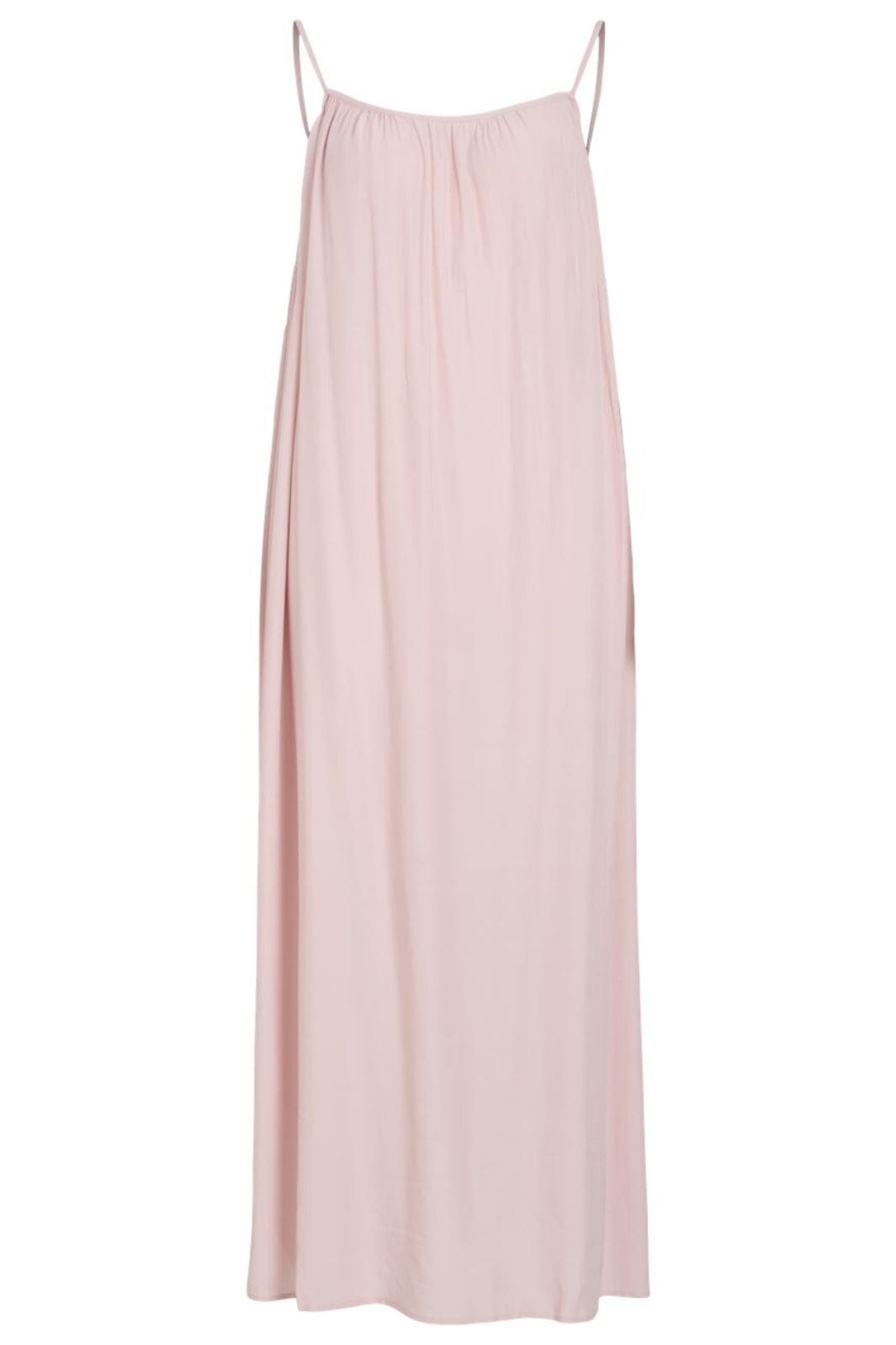 Vila - Vikanna Strap Long Dress - 4738529 Rose Smoke