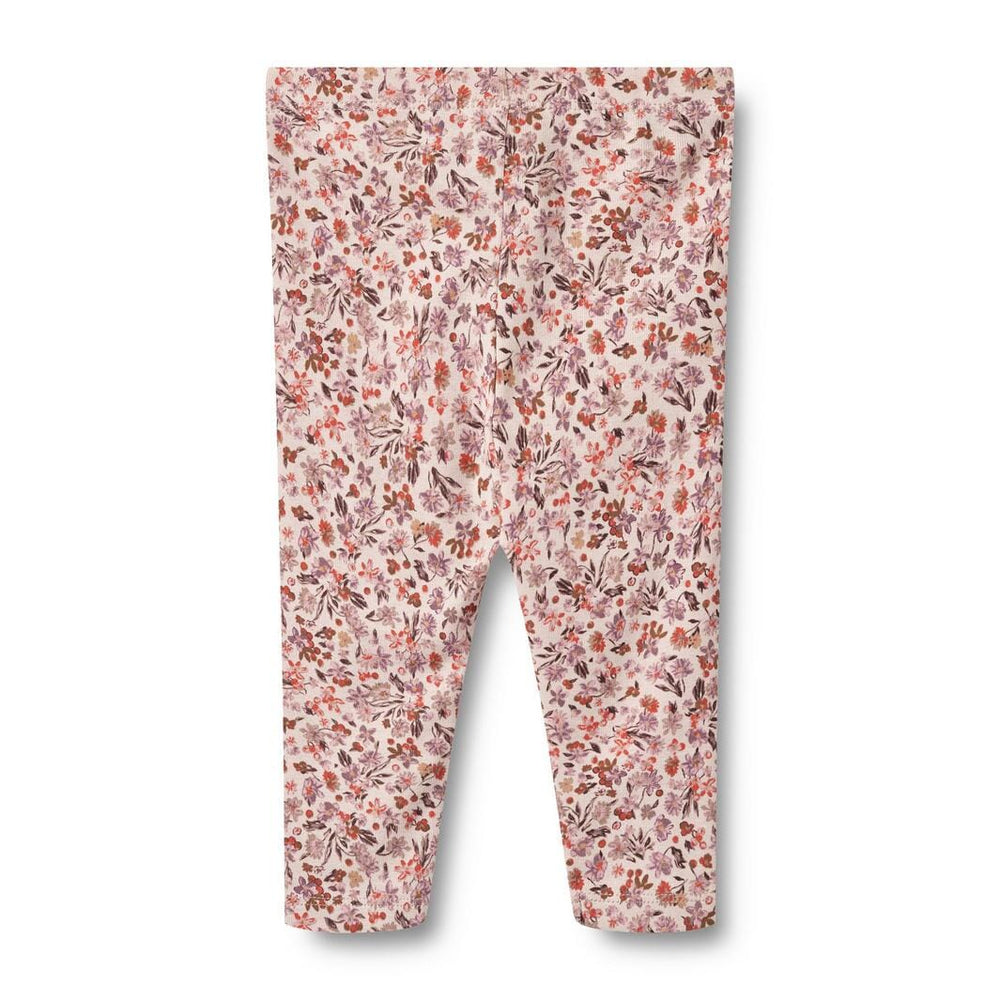 Wheat Main - Leggings Jules - 1169 Pale Rose Flowers