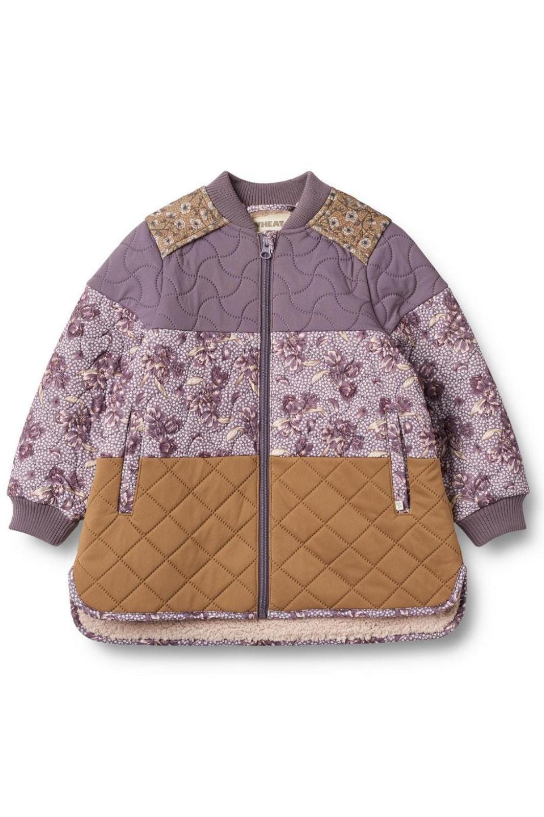 Wheat - Thermo Jacket Hadis - 1156 Lilac Tulips Termojakker 