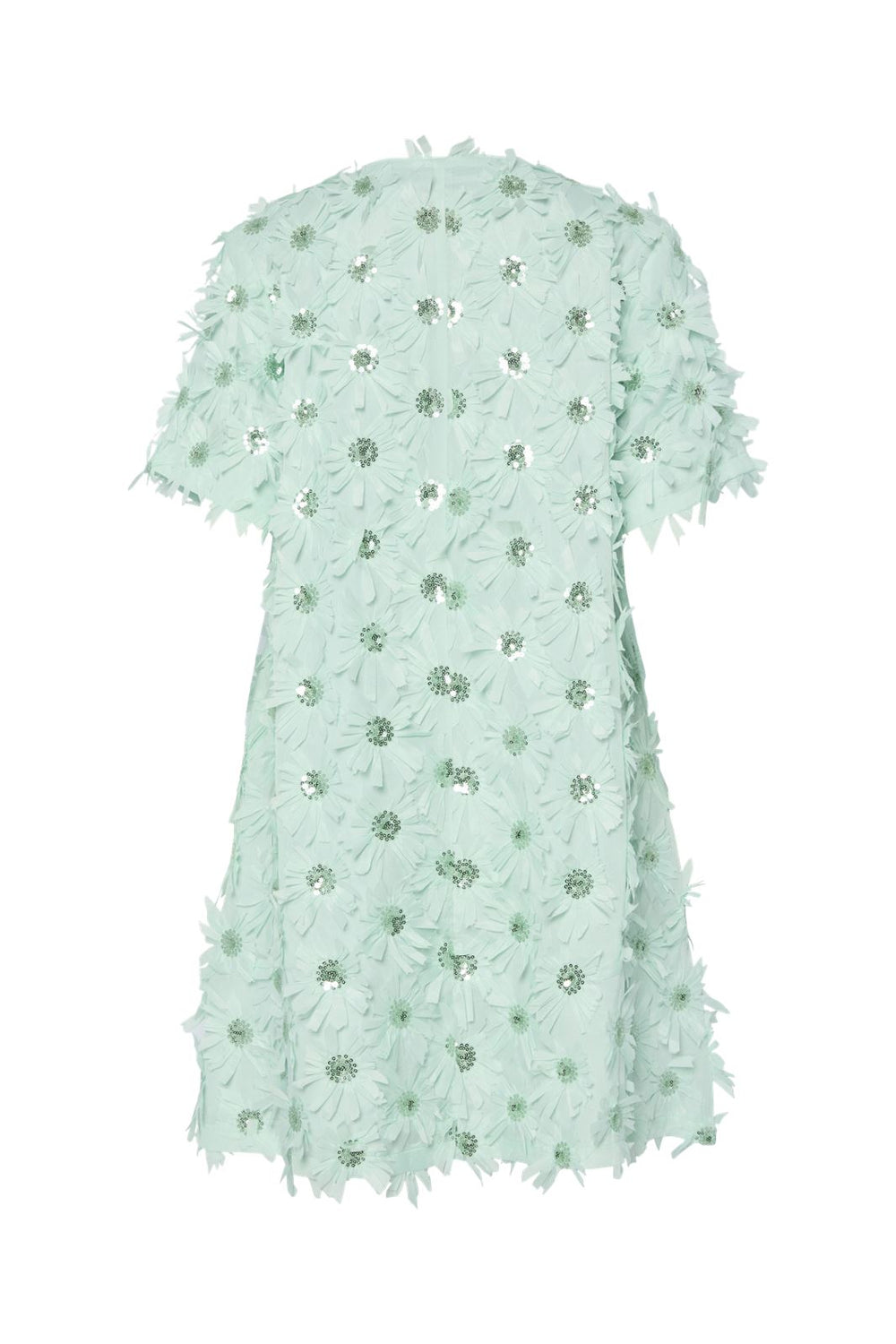 Y.A.S - Yasabelone Ss V-Neck Dress - 4784096 Mist Green