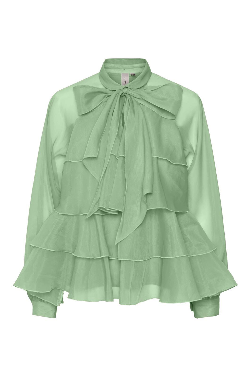 Y.A.S - Yaseloise Ls Top - 4701683 Quiet Green