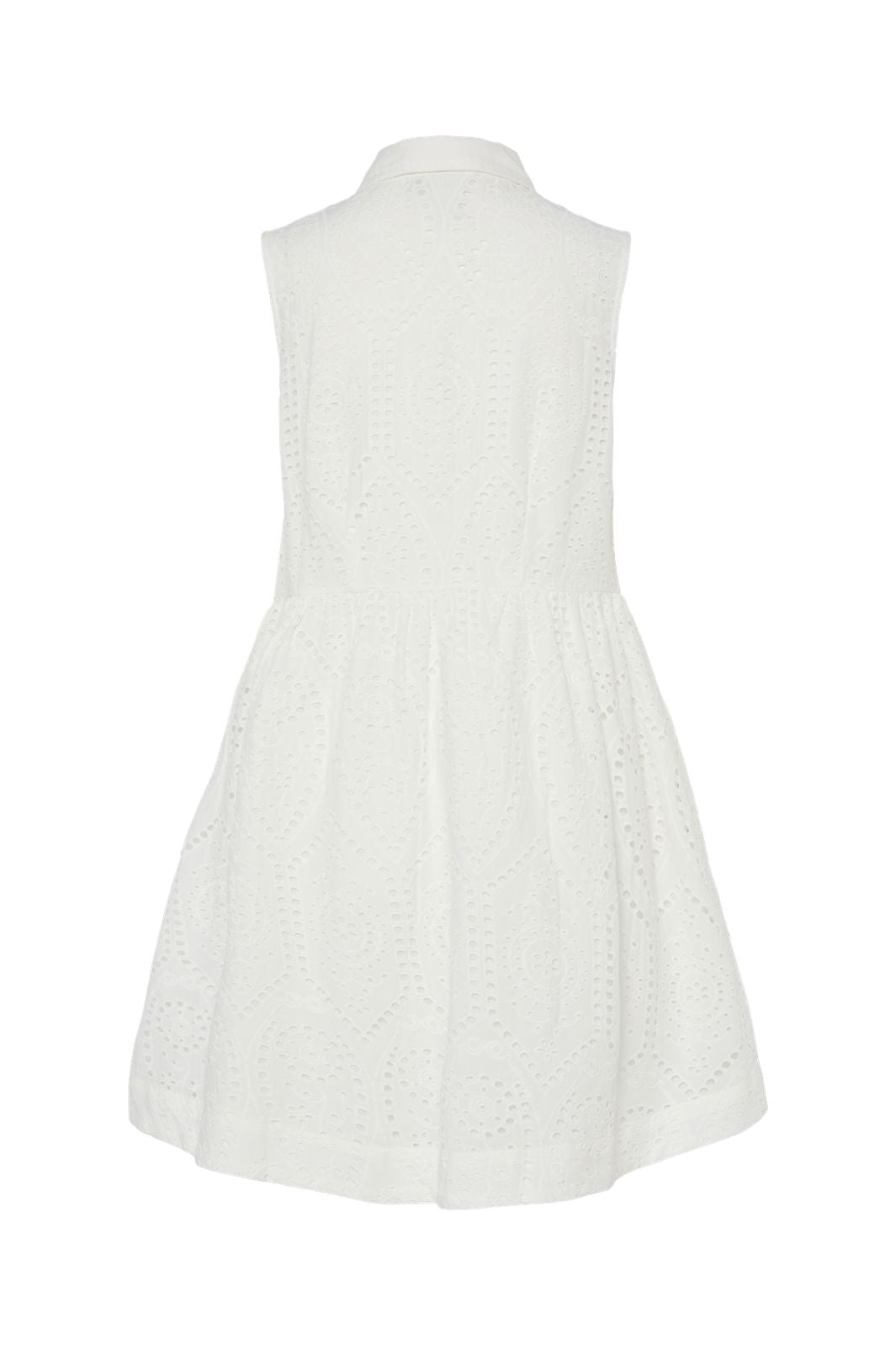 Forudbestilling - Y.A.S - Yasholi Sl Shirt Dress - 4712911 Star White