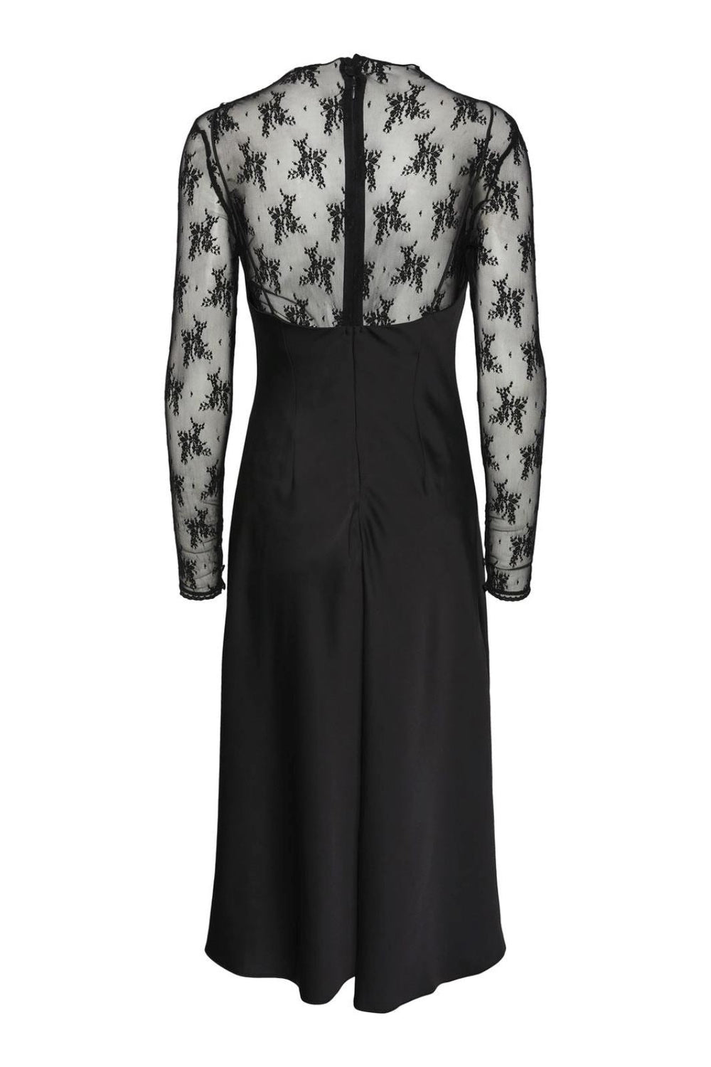 Y.A.S - Yasmeels Lace Midi Dress - 4394487 Black Kjoler 